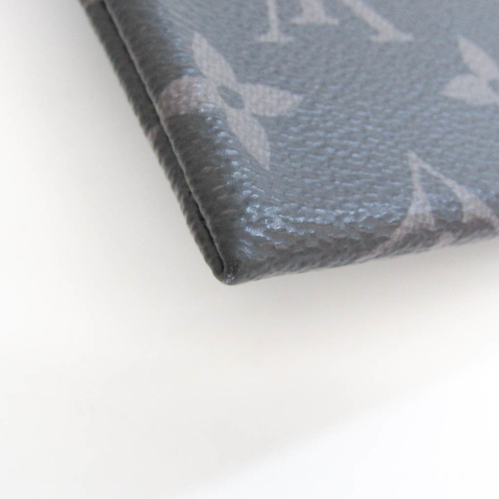 Louis Vuitton Monogram Eclipse Pochette Discovery PM M44323 Men's Clutch Bag,... - Picture 4 of 10